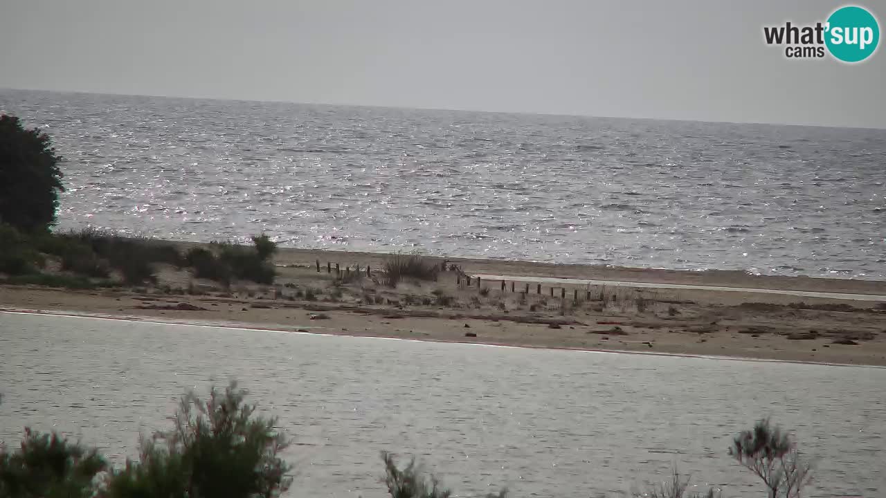 Webcam Chia – Vista en directo de la playa Su Giudeu
