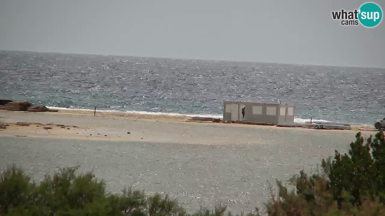 Spletna kamera Chia – Pogled v živo na plažo Su Giudeu