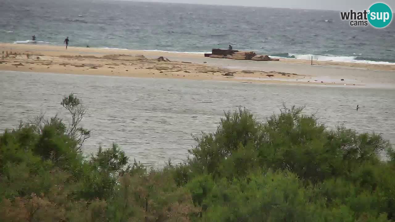 Webcam Chia – Vista en directo de la playa Su Giudeu