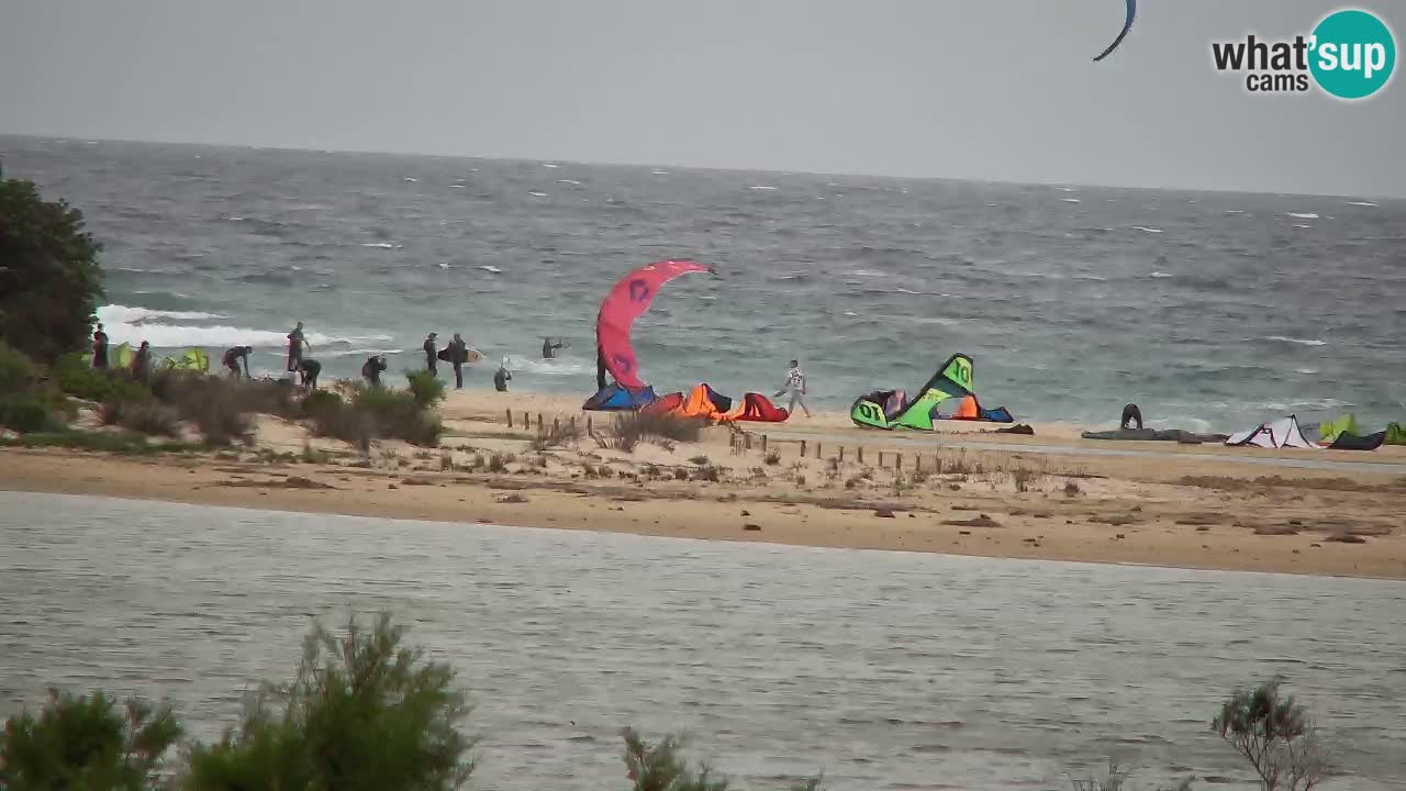 Webcam Chia – Vista en directo de la playa Su Giudeu