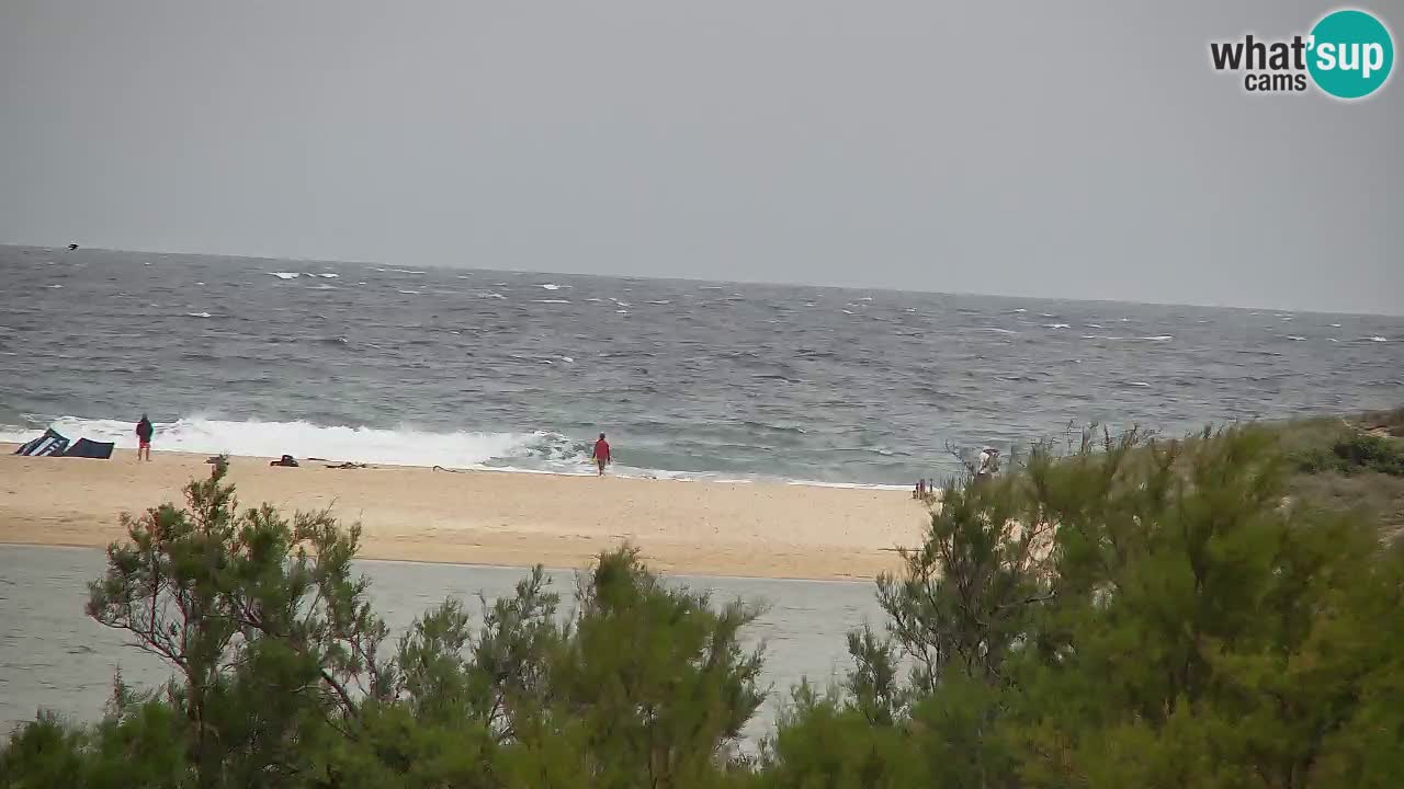 Webcam Chia – Vista en directo de la playa Su Giudeu