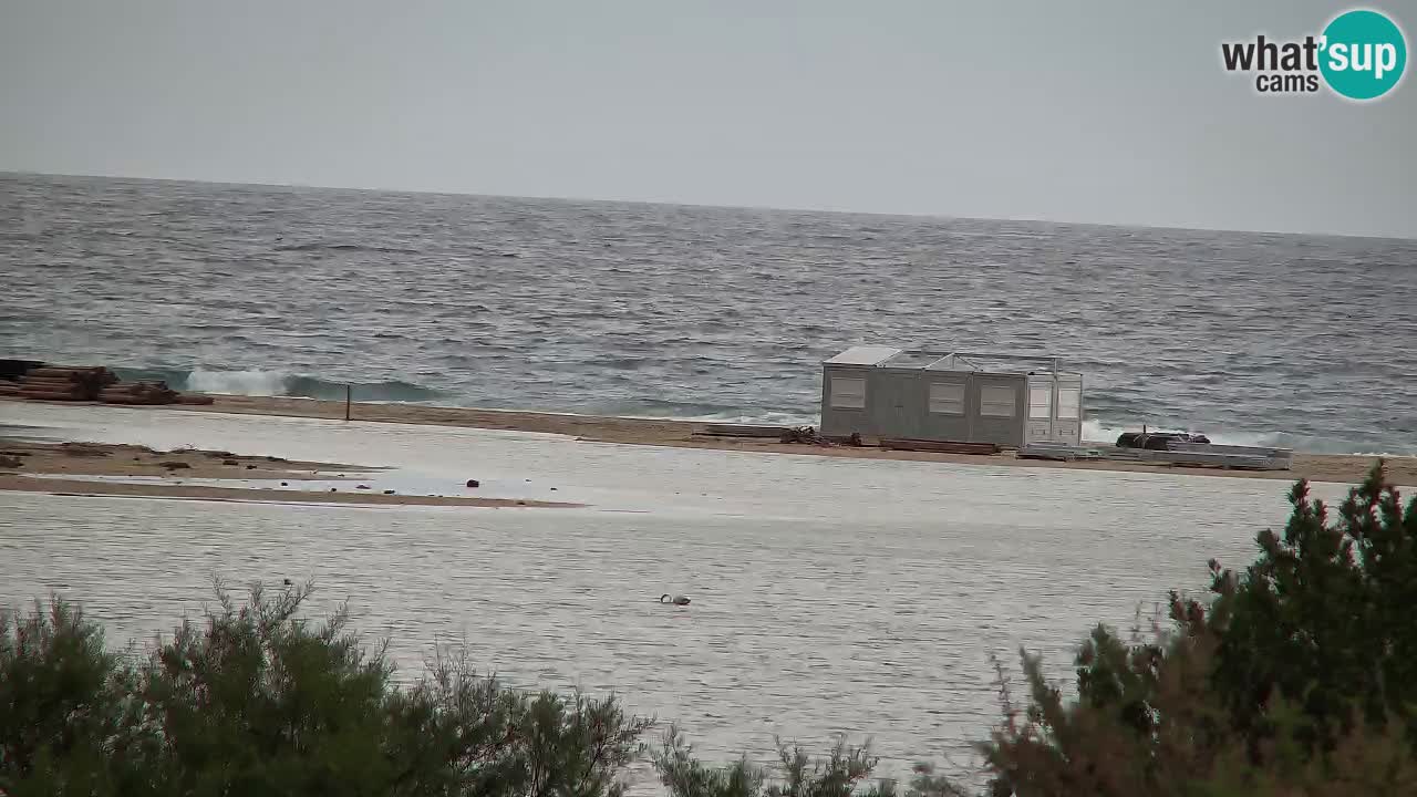 Webcam Chia – Vue en direct de la plage Su Giudeu