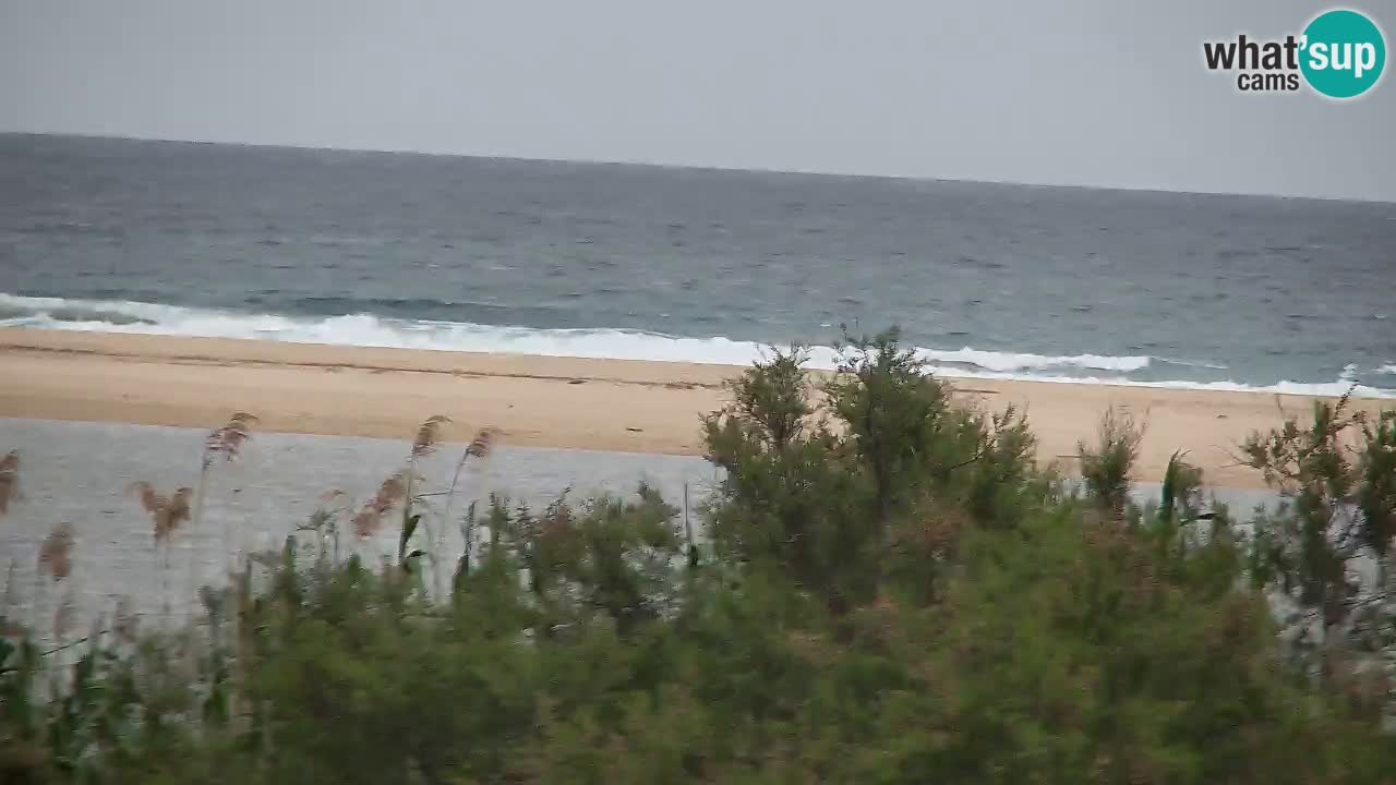 Webcam Chia – Vista en directo de la playa Su Giudeu