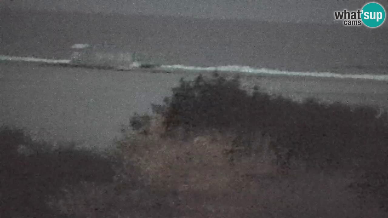 Webcam Chia – Vista en directo de la playa Su Giudeu