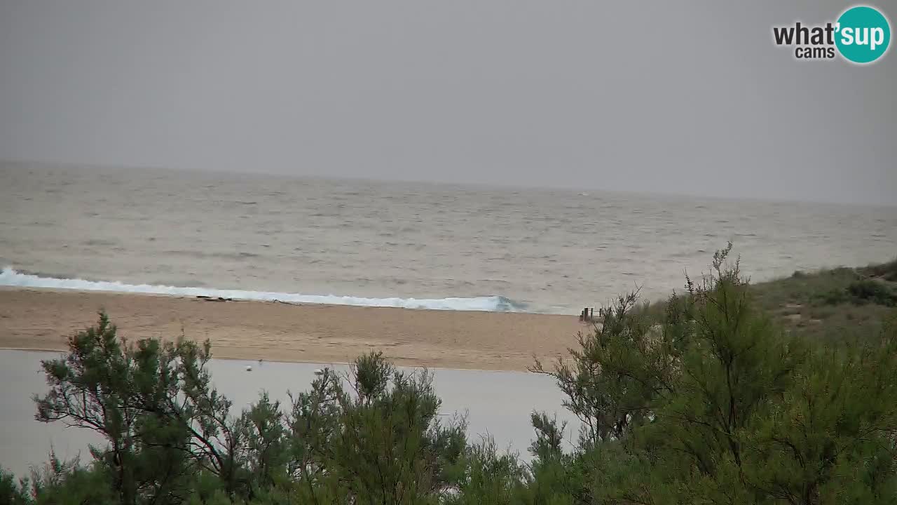 Webcam Chia – Spiaggia Su Giudeu in diretta