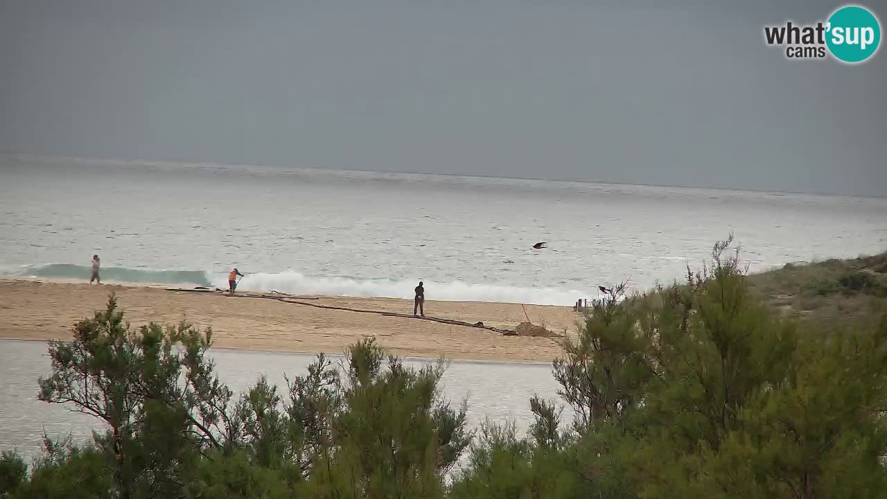 Webcam Chia – Vista en directo de la playa Su Giudeu