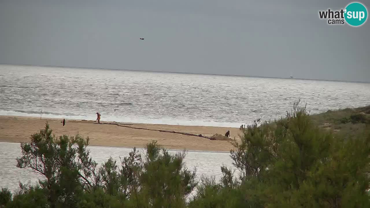 Webcam Chia – Vue en direct de la plage Su Giudeu