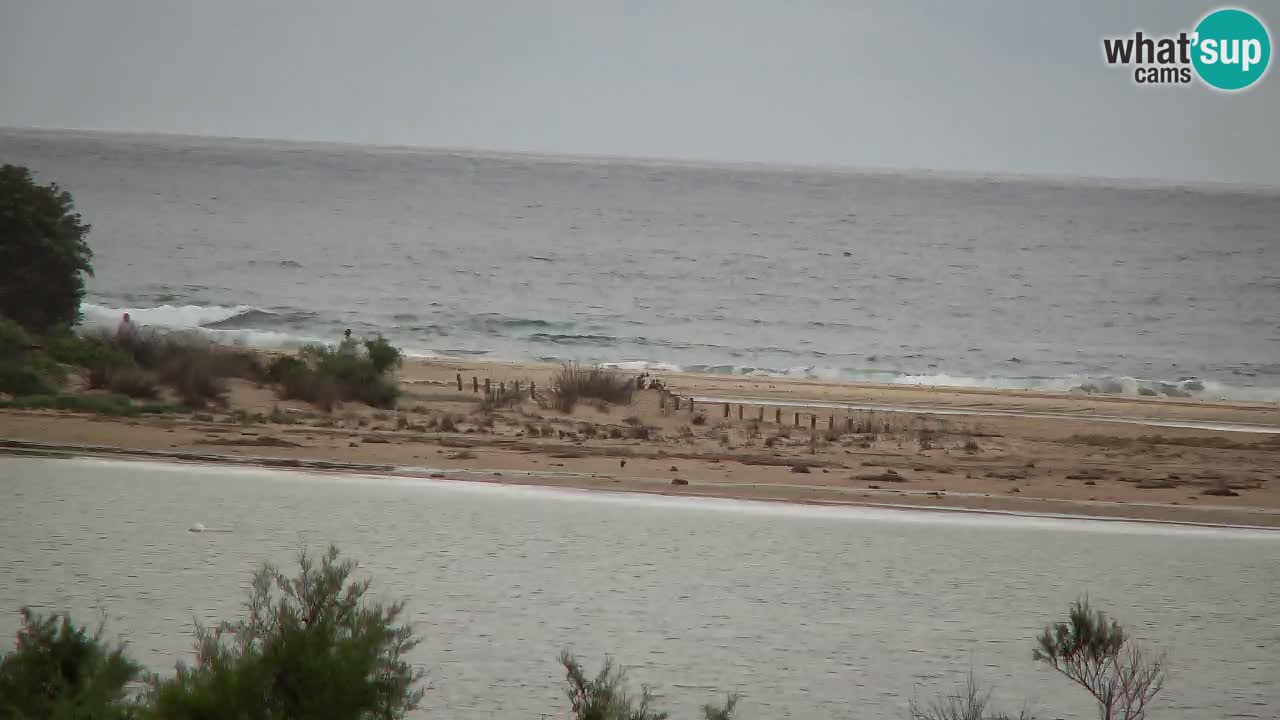 Webcam Chia – Vista en directo de la playa Su Giudeu
