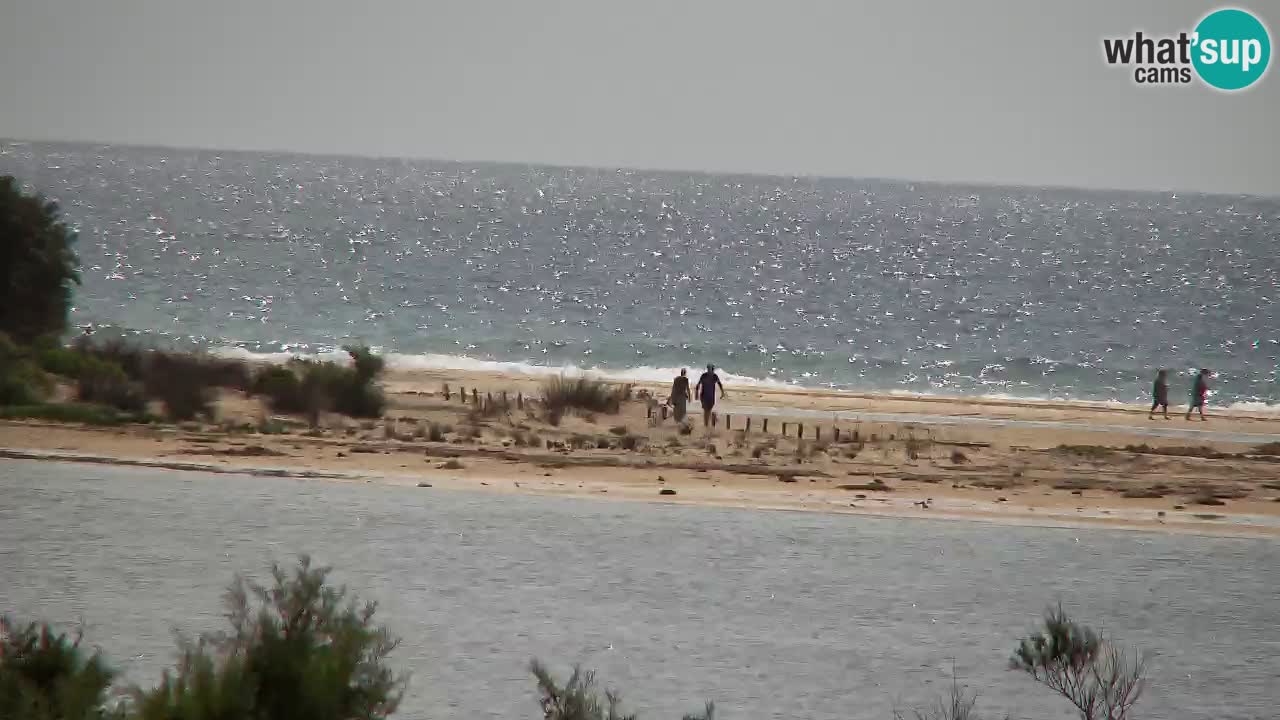 Webcam Chia – Vista en directo de la playa Su Giudeu