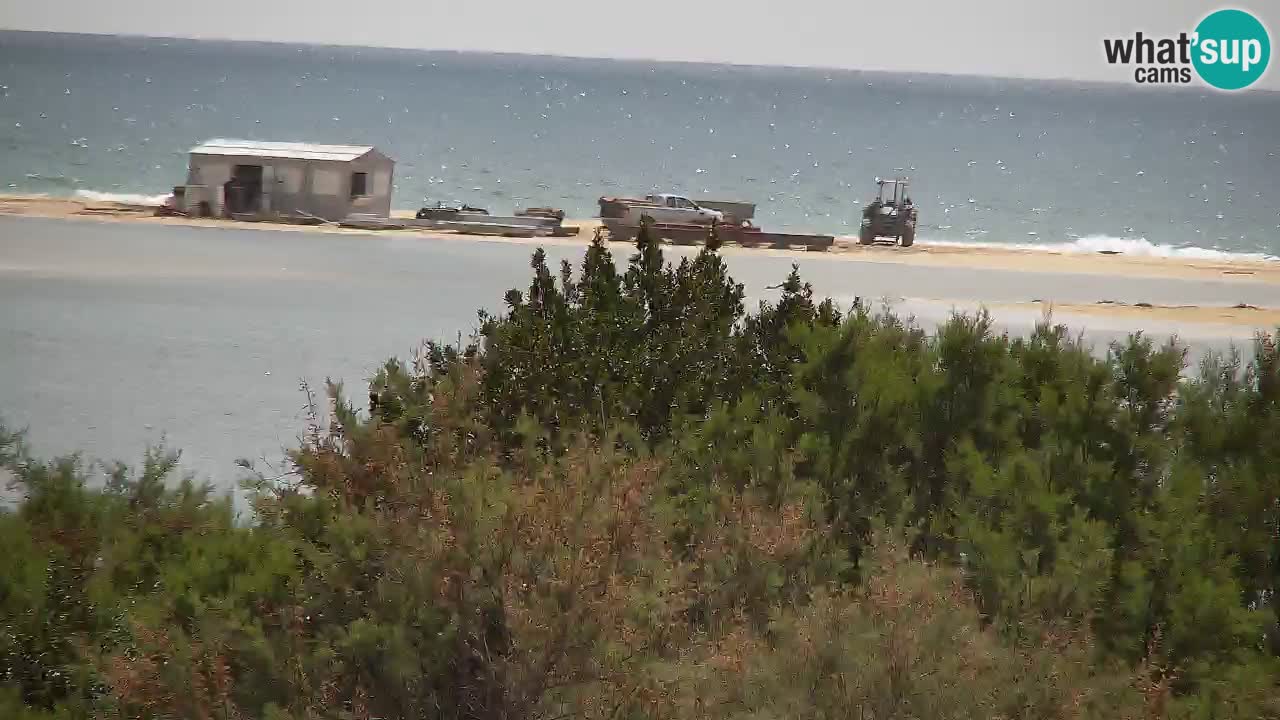 Webcam Chia – Vista en directo de la playa Su Giudeu
