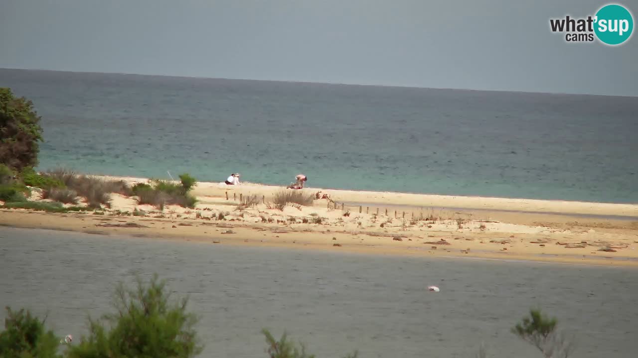 Webcam Chia – Vista en directo de la playa Su Giudeu