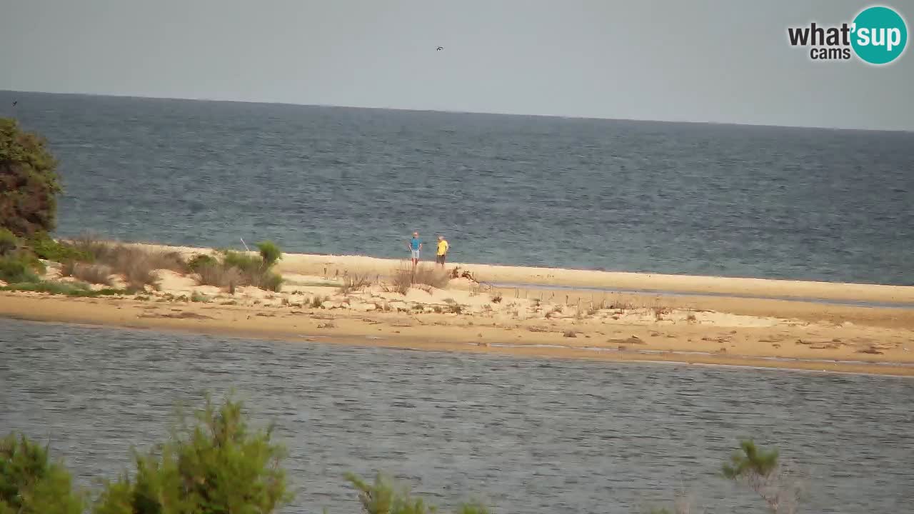 Webcam Chia – Vista en directo de la playa Su Giudeu