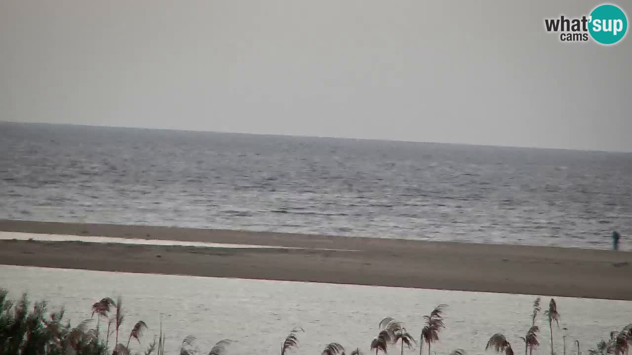 Webcam Chia – Vista en directo de la playa Su Giudeu