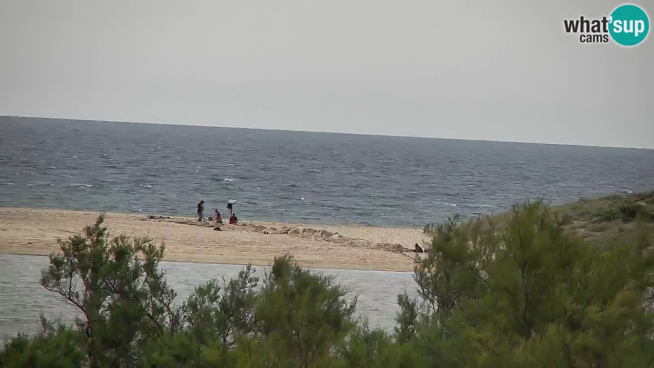 Spletna kamera Chia – Pogled v živo na plažo Su Giudeu