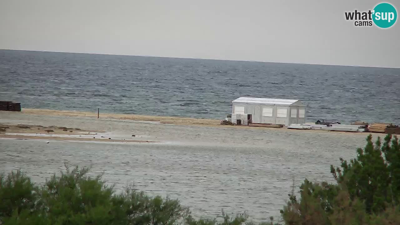 Webcam Chia – Vue en direct de la plage Su Giudeu