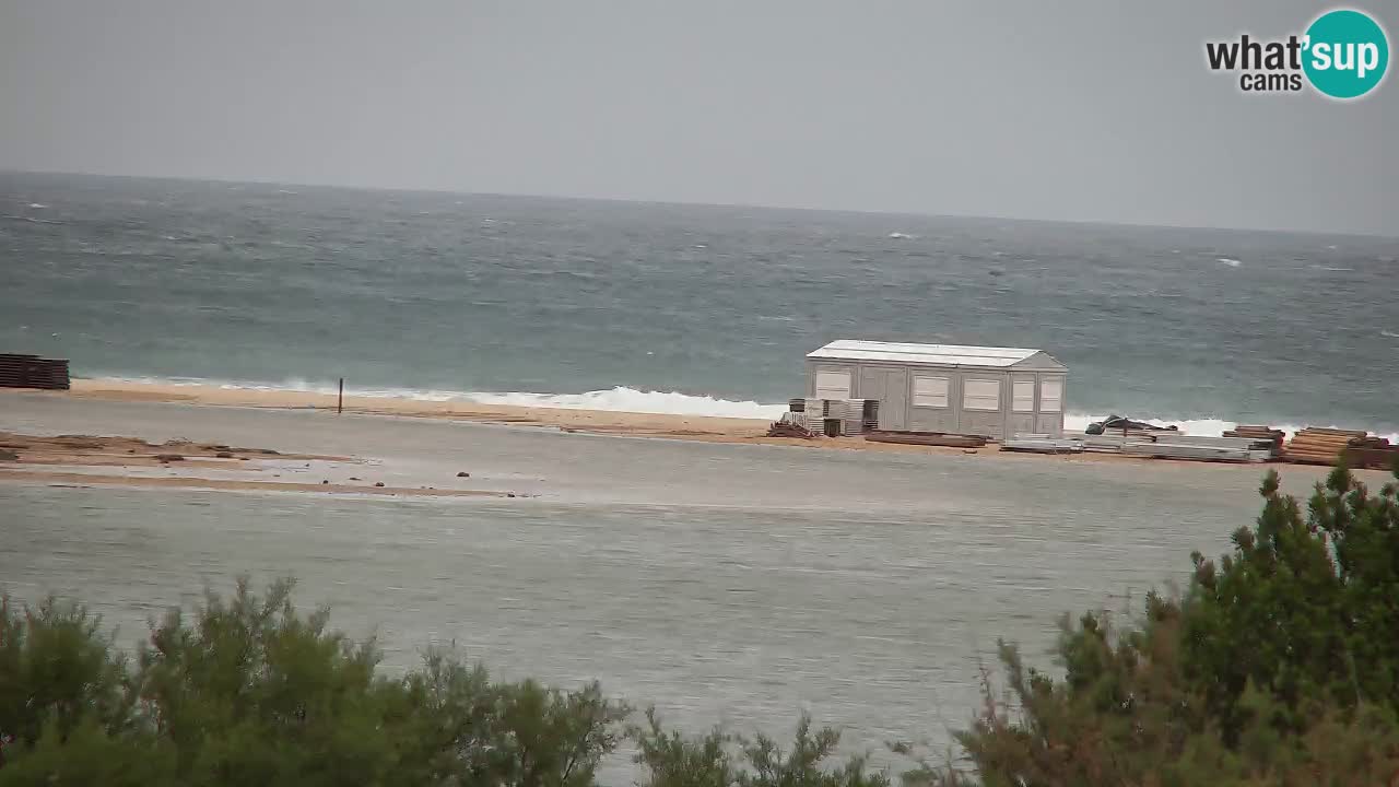 Webcam Chia – Spiaggia Su Giudeu in diretta