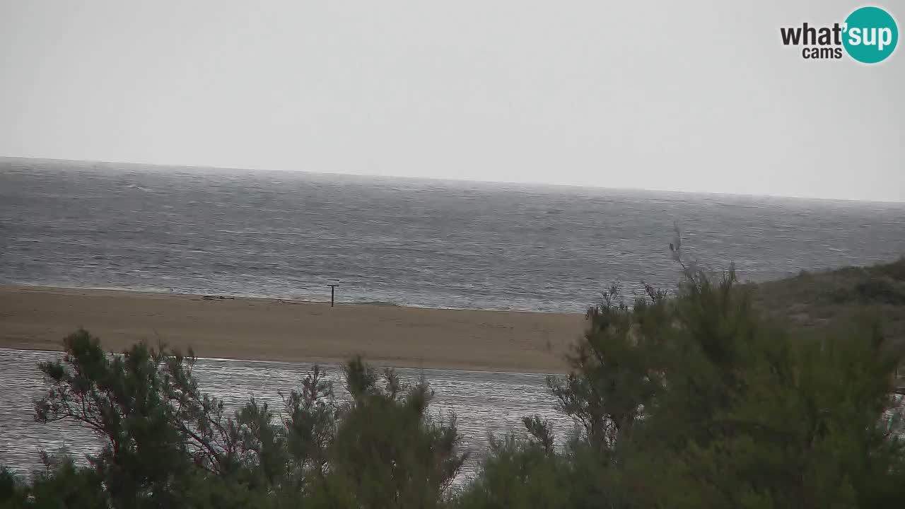 Webcam Chia – Live View of Su Giudeu Beach
