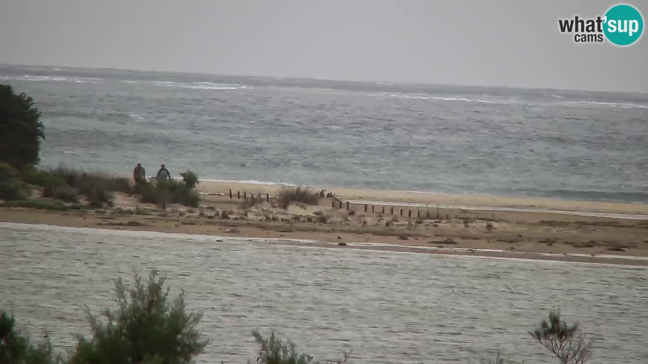 Webcam Chia – Vista en directo de la playa Su Giudeu