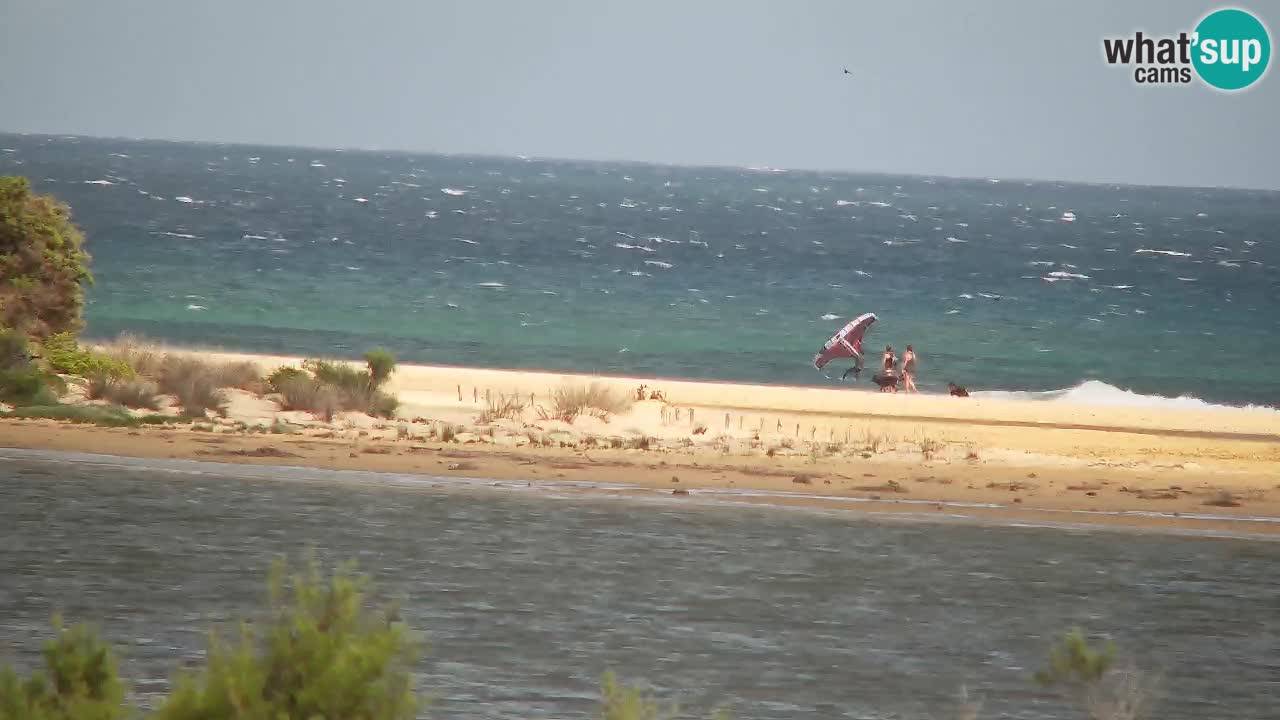 Webcam Chia – Vista en directo de la playa Su Giudeu