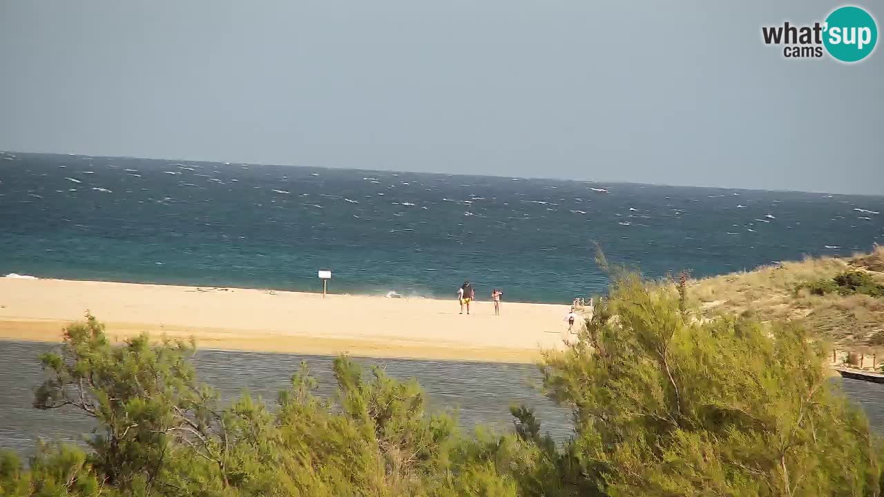 Webcam Chia – Vista en directo de la playa Su Giudeu