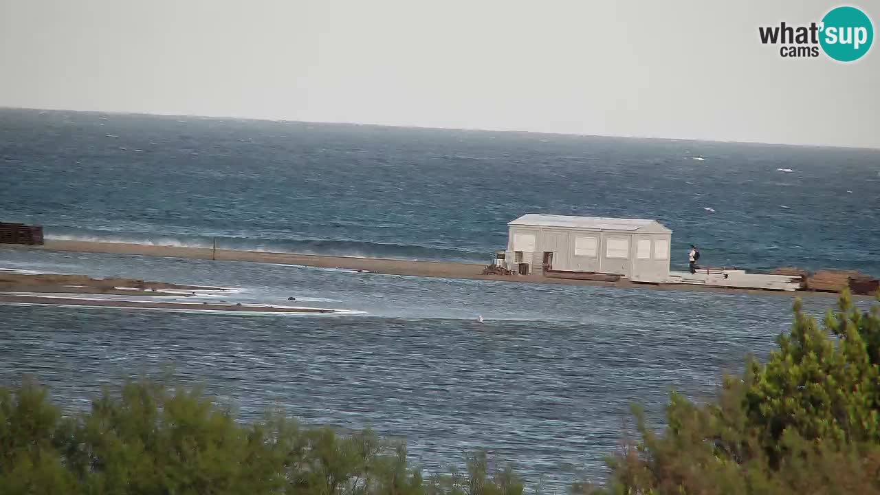 Webcam Chia – Spiaggia Su Giudeu in diretta