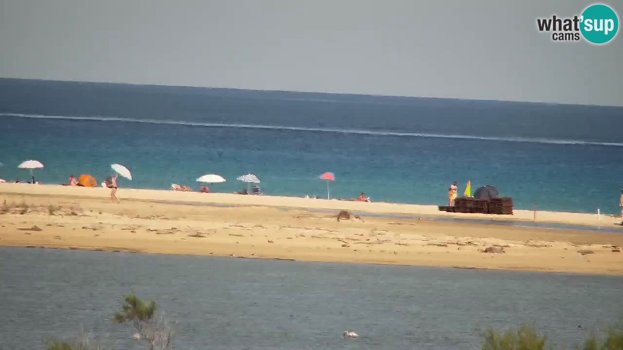Webcam Chia – Vista en directo de la playa Su Giudeu