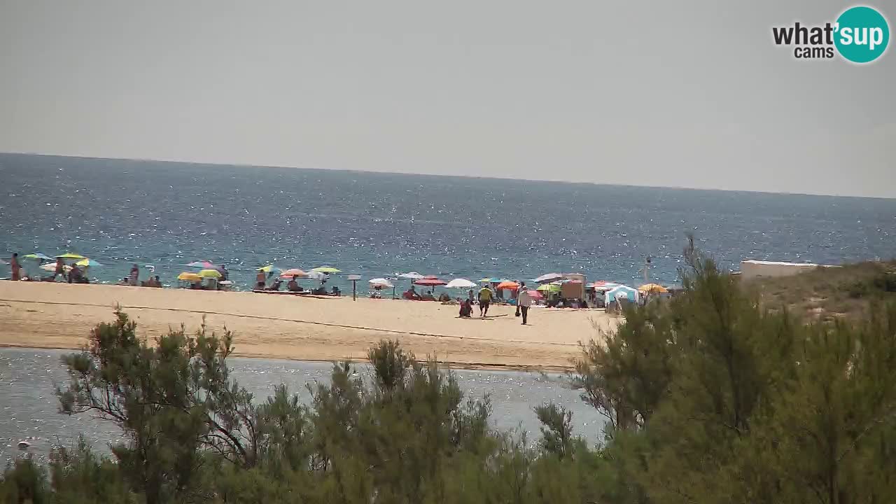 Webcam Chia – Spiaggia Su Giudeu in diretta