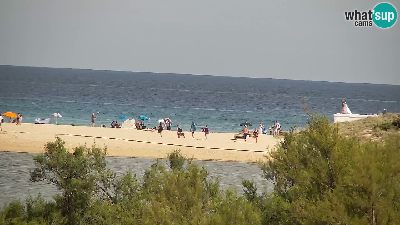 Spletna kamera Chia – Pogled v živo na plažo Su Giudeu