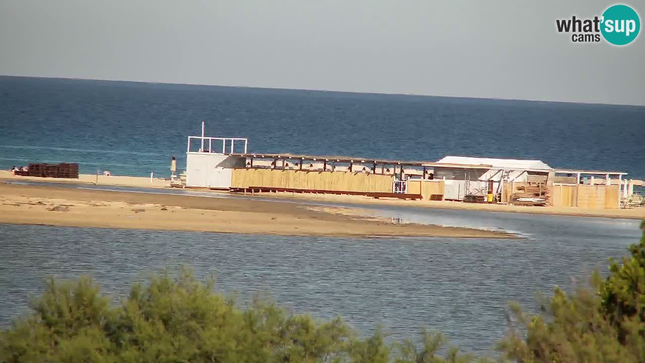 Webcam Chia – Vista en directo de la playa Su Giudeu