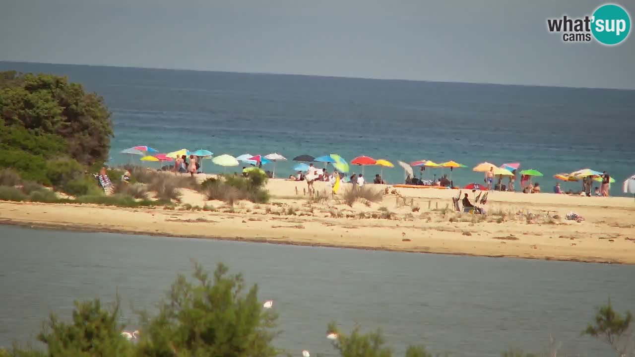 Webcam Chia – Spiaggia Su Giudeu in diretta