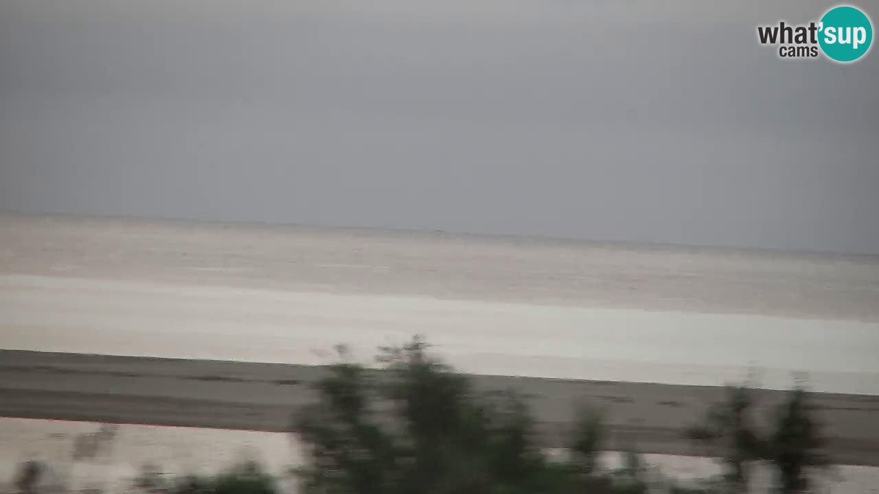 Webcam Chia – Vue en direct de la plage Su Giudeu