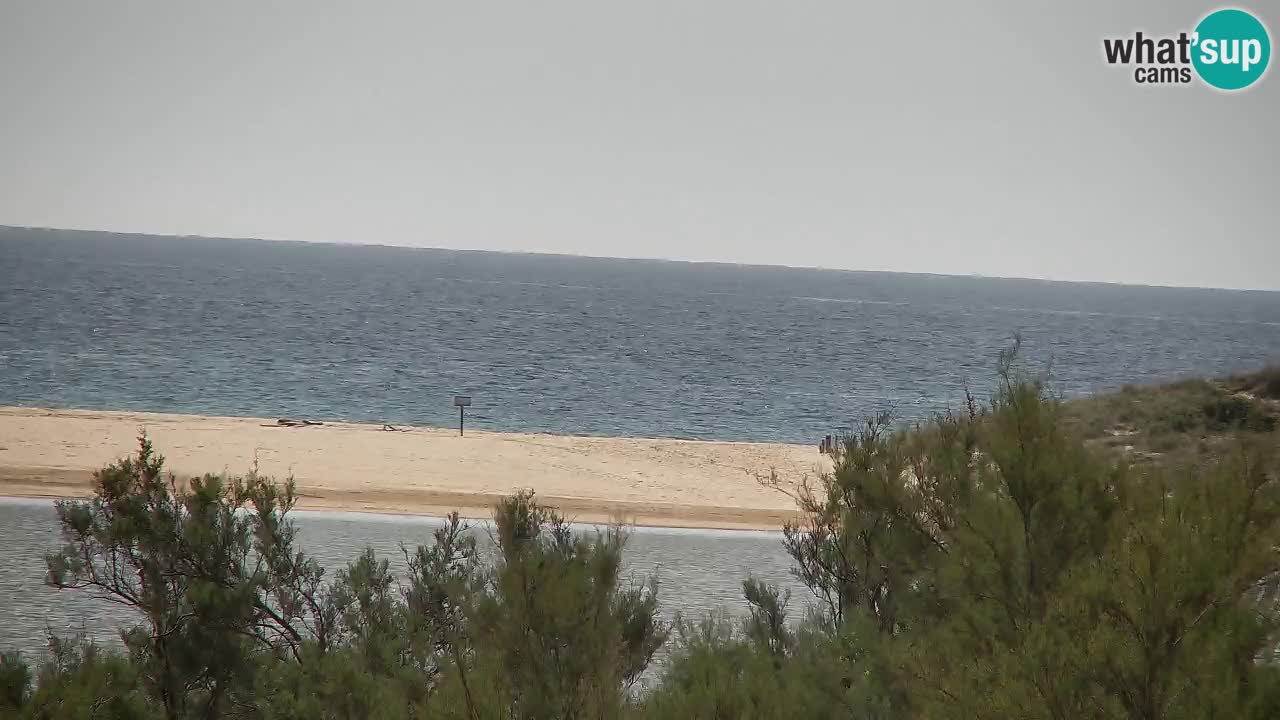 Webcam Chia – Vue en direct de la plage Su Giudeu