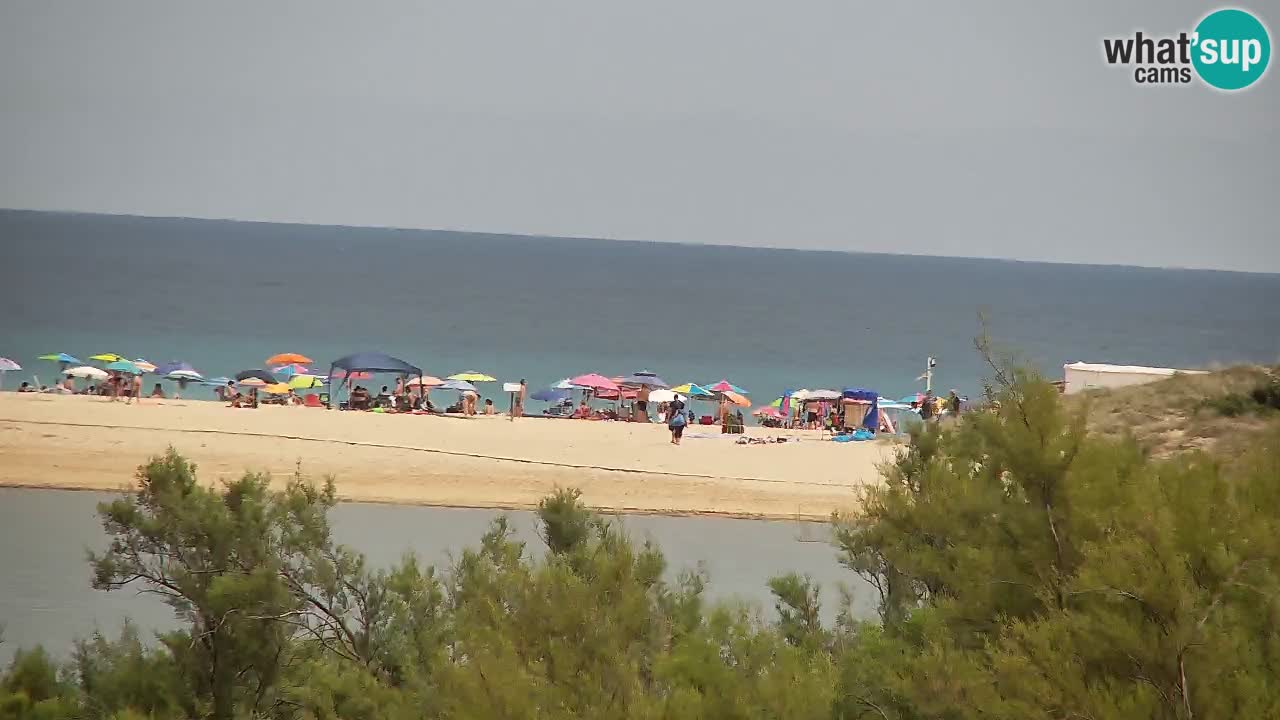 Web kamera Chia – Pogled uživo na plažu Su Giudeu