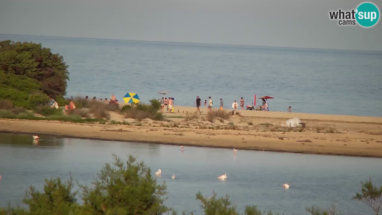 Spletna kamera Chia – Pogled v živo na plažo Su Giudeu