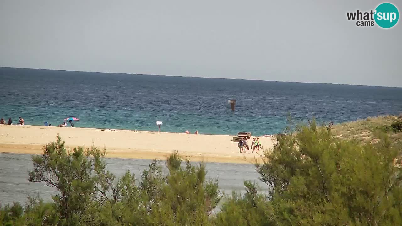 Webcam Chia – Vue en direct de la plage Su Giudeu