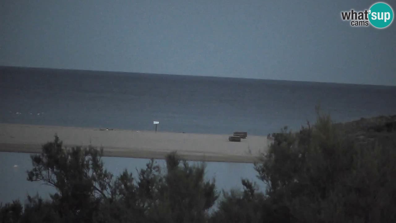 Webcam Chia – Vista en directo de la playa Su Giudeu