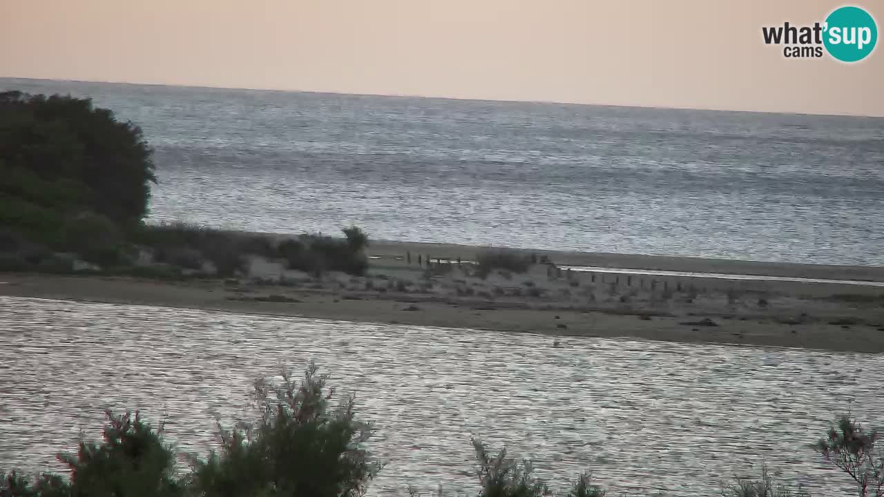 Webcam Chia – Vista en directo de la playa Su Giudeu