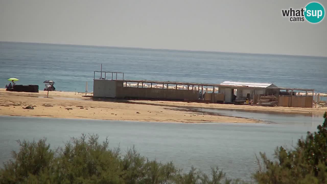 Webcam Chia – Spiaggia Su Giudeu in diretta
