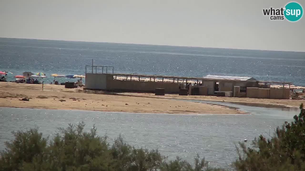 Spletna kamera Chia – Pogled v živo na plažo Su Giudeu