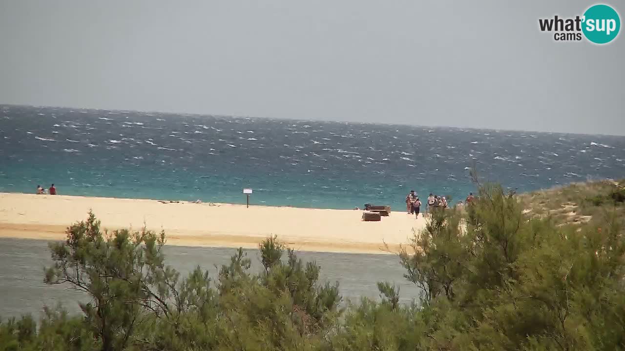 Webcam Chia – Vista en directo de la playa Su Giudeu