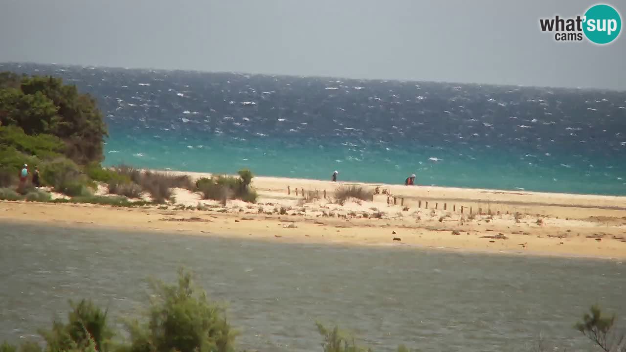 Webcam Chia – Spiaggia Su Giudeu in diretta