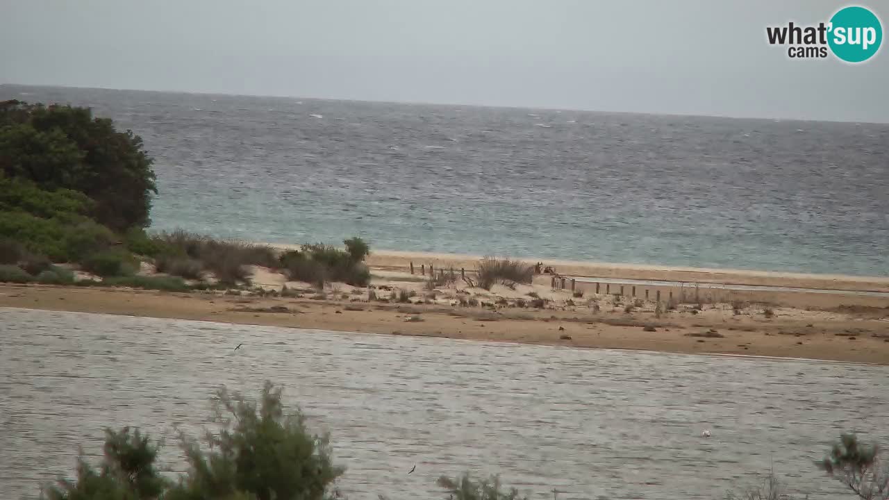 Webcam Chia – Vista en directo de la playa Su Giudeu