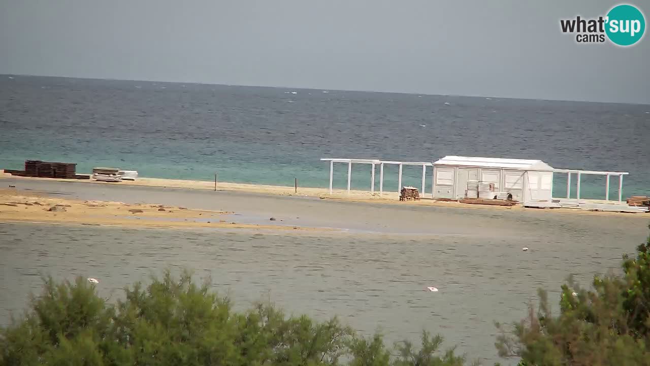 Spletna kamera Chia – Pogled v živo na plažo Su Giudeu