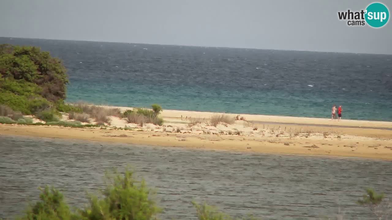 Webcam Chia – Vista en directo de la playa Su Giudeu