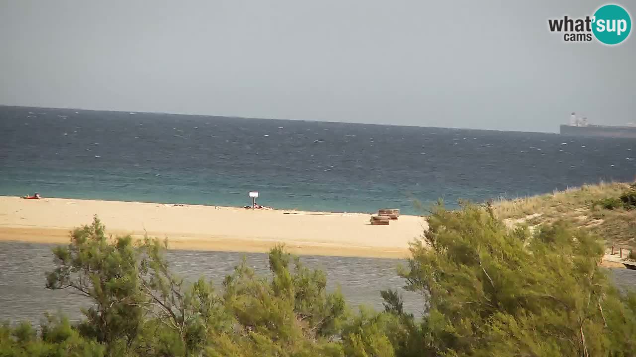 Webcam Chia – Vista en directo de la playa Su Giudeu