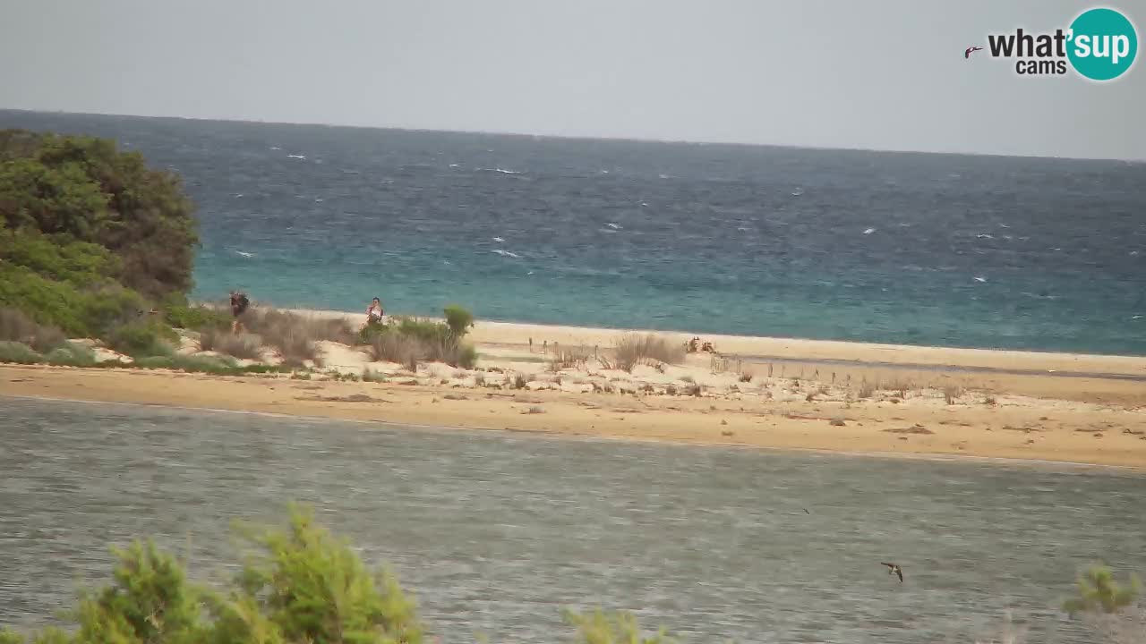 Webcam Chia – Vista en directo de la playa Su Giudeu