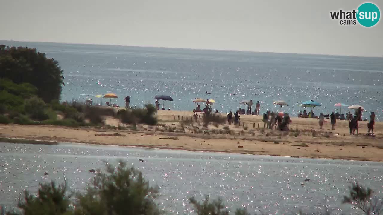 Webcam Chia – Vista en directo de la playa Su Giudeu