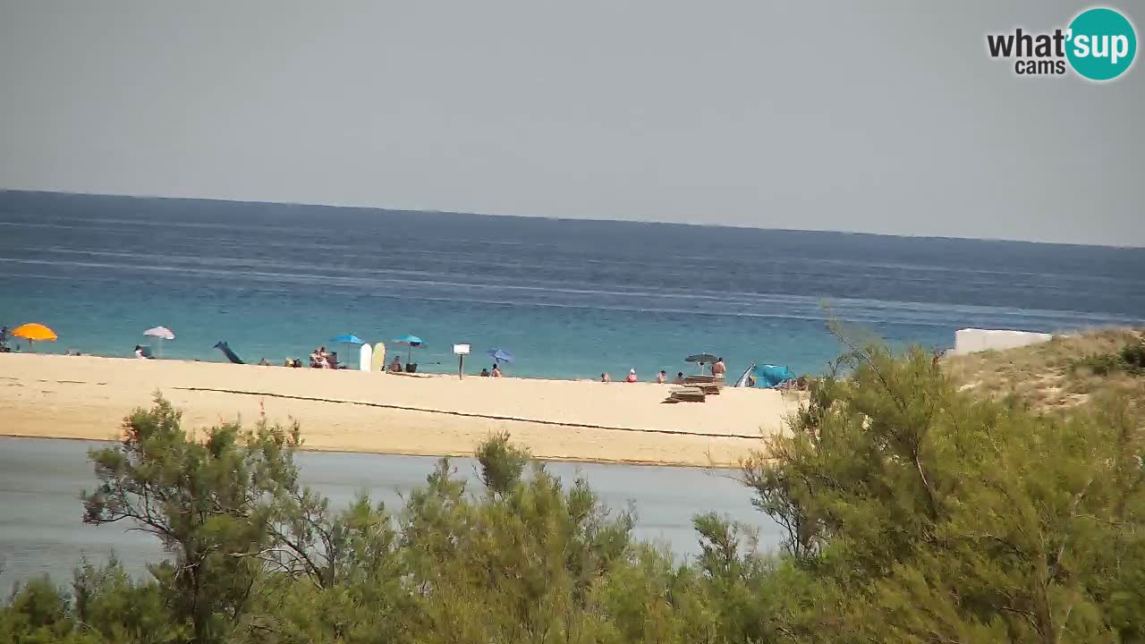 Webcam Chia – Vista en directo de la playa Su Giudeu