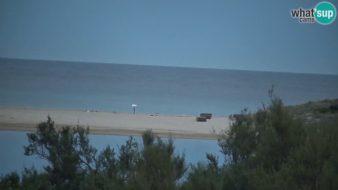 Webcam Chia – Vue en direct de la plage Su Giudeu