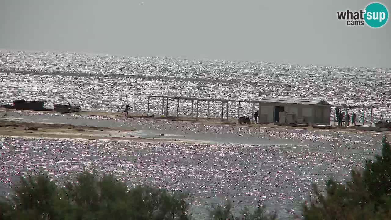 Spletna kamera Chia – Pogled v živo na plažo Su Giudeu